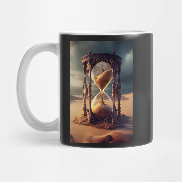 Timeless Struggle: The Woman in the Enormous Hourglass Time Turner by Darksavage